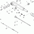 J4RSIB Rope Start, Tiller, 15 IN. shaft Румпель