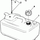 J55WRYSIR commercial, rope start, 25 in shaft Топливный бак - 6 галлон