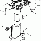 J5RVSIM Rope Start, Tiller, 15 IN. shaft, White Струбцина