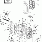 J65WRLSIR commercial, rope start, 20 in shaft Цилиндр & Картер