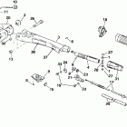 J65WRYSIR commercial, rope start, 22.5 in shaft Румпель