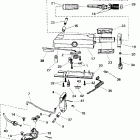 J6RVSIB rope start, tiller, 15 in shaft, wht Румпель