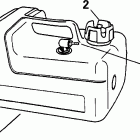 J8RLXSIE rope start, tiller, 25 in shaft, wht ТОПЛИВНЫЙ БАК