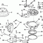 J8WRLSIR Commercial, rope start, tiller, 20 in shaft Зажигание