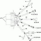 J90PLSID elec start, TNT, 20 in shaft Автоматический триммер и Электрический Наклон