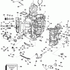 J90VLSIC elec start, TNT, 20 in shaft, wht Цилиндр & Картер