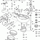 J90VLSIC elec start, TNT, 20 in shaft, wht Водомет