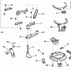 J90VLSIC elec start, TNT, 20 in shaft, wht Дросель