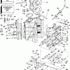 RJ135PLSIF elec start, TNT, 20 in shaft Цилиндр & Картер