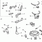 RJ175VXSIF elec start, TNT, 25 in shaft, wht Дросель