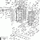 RJ225HLSIF elec start, TNT, 20 in shaft Цилиндр & Картер