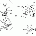 BJ35E3EEM Power trim  /  tilt electrical