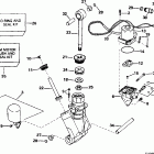 J105WPLEES Power trim  /  tilt hydraulic assembly