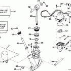 J115SPLEES Power trim  /  tilt hydraulic assembly
