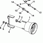 J200WPXEEN Trim  /  tilt gauge kit