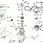 J225PLEEN Power trim  /  tilt hydraulic assembly