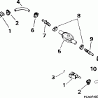 J30JREEM Fuel hose & primer bulb -- 5  /  16 in. i.d.