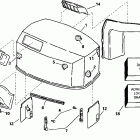 BJ115PXEEM КАПОТ ДВИГАТЕЛЯ