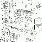 BJ225PXEEC Gearcase -- standard rotation -- pl, hpl models