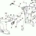 BJ25PL3EEM Нижний кожух двигателя