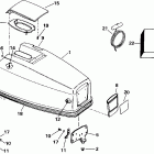BJ40ELEEA Engine cover -- electric start only