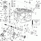 BJ90PXEEB Gearcase -- 90 & 115 pl and 90 & 115 spl models