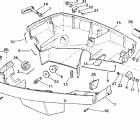 J130PXEED Нижний кожух двигателя