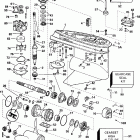 J150PLEES Gearcase -- standard rotation -- pl models
