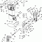 J25PL3EEM Midsection -- power trim & tilt -- pl