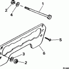 J50ELEER Transom mount kit -- 40 rope