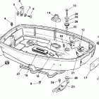 SJ25RDEEM Нижний кожух двигателя