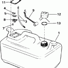 SJ25RTEEM Топливный бак- 6 gallon