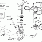 J100WQXECS Power trim  /  tilt hydraulic assembly