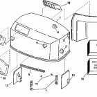 J115ELECM Engine cover -- johnson