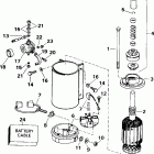 J115TSXECM Электрический стартер