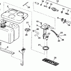 J150FSXECR Oil tank kit -- 1.8 gallon -- (optional)