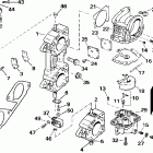 J250CZECD Carburetor & linkage -- 200