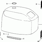 J35QLECA Engine cover -- evinrude