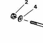 J40TEECR Transom mount kit -- 50 rope