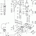 J60TTLECM Power trim  /  tilt hydraulic assembly