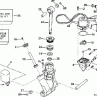 SJ200WTPLG Power trim  /  tilt hydraulic assembly