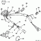 BJ115SXECM Power trim / tilt electrical