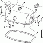 BJ20SEECB Engine cover -- johnson