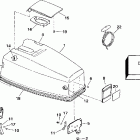 BJ40ELECR Engine cover -- johnson -- electric start only