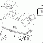 BJ50TSLECC Engine cover -- johnson -- rope start only