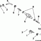 J50DTLECA Топливные шланги и груша