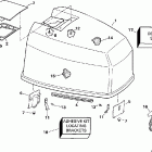 SJ125WTPXN КАПОТ ДВИГАТЕЛЯ