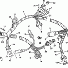 SJ150WTPLY Motor harness