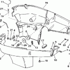 SJ225SLECS Нижний кожух двигателя