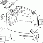 SJ225TXECS Engine cover -- johnson -- 200sl, stl, 225stl, sl, gl